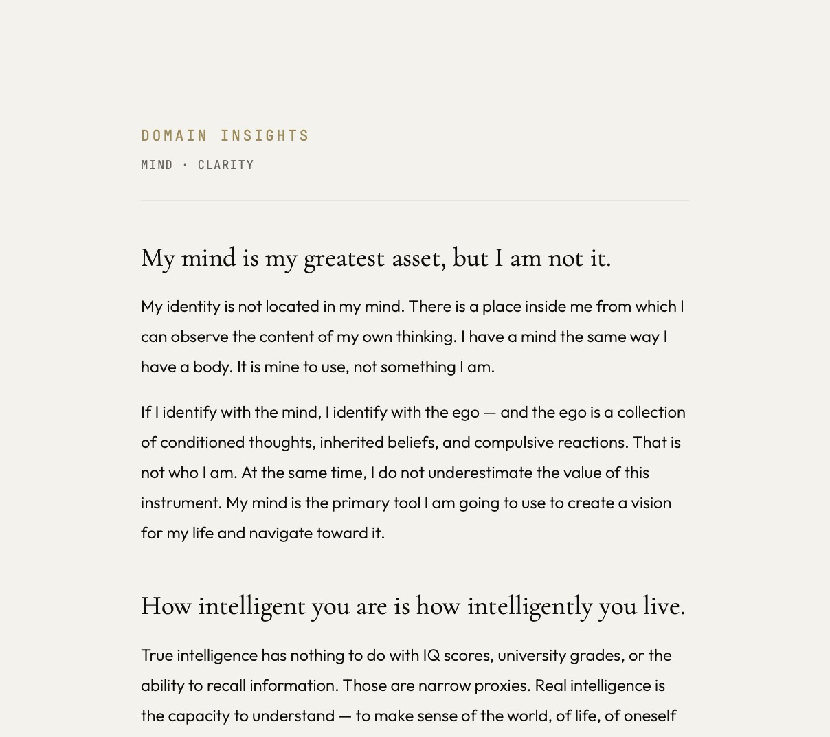 A page from the True North document, page 32